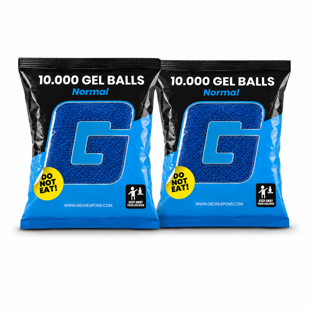 20 000 Billes De Gel Rechargeables 7-8 Mm – 4 Flacons De 50 000 – Pour Pistolet à Gel électrique