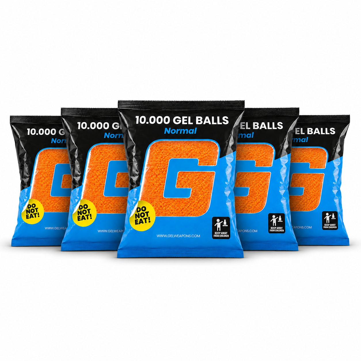 Gel Balls Orbeez Orange 50.000