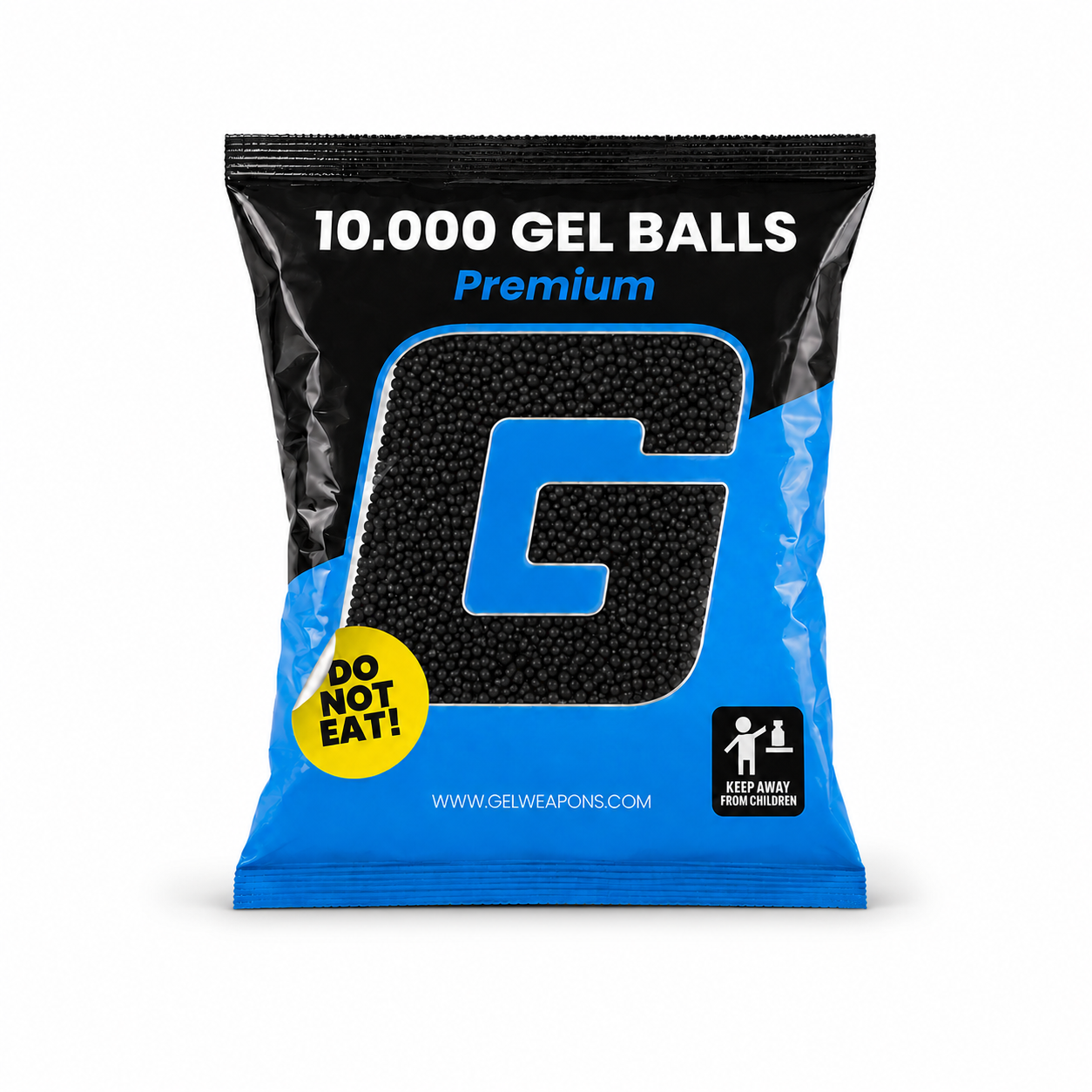 Gel Balls Orbeez Premium Black 10.000