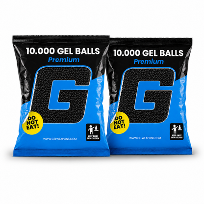 Gel Balls Orbeez Premium Black 20.000
