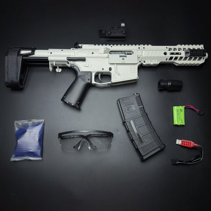 SLR Gel Blaster white accessories